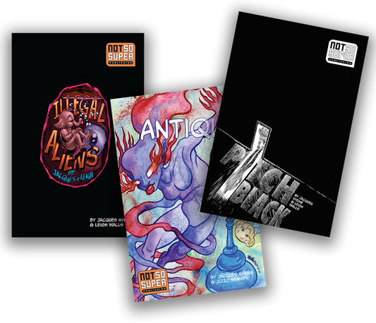 Micro-Comic 3-pack (Limited edition signed)